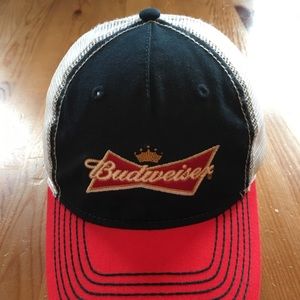 BUDWEISER TRUCKER HAT NEW SNAP BACK
